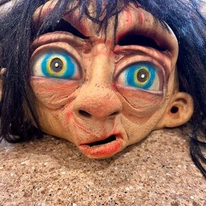 Paper Magic Group Halloween Mask VTG Hobo Mad Monk Friar Cosplay Party